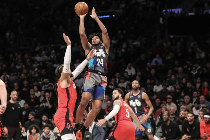 Brooklyn Nets guard Cam Thomas